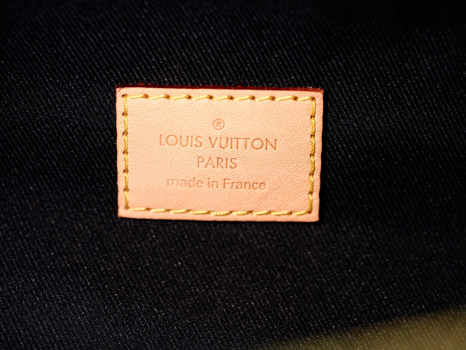 Louis Vuitton Monogram Bum Bag Crossbody Shoulder bag Brown Gold Women Classic