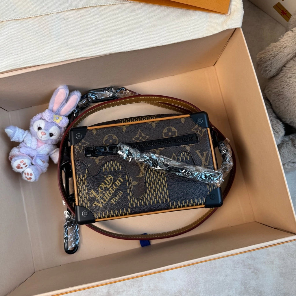 Louis Vuitton x Nigo Canvas Mini Soft Trunk Box Bag For Women