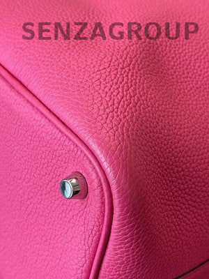 Hermès Picotin 18 Pink Silver Hardware Handbag Women's Classic Fashion