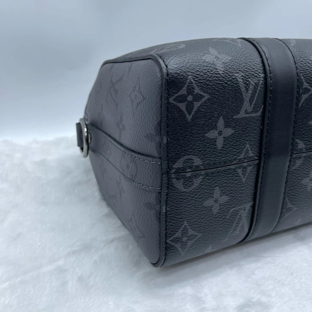 Louis Vuitton City Keepall Monogram Canvas Leather Shoulder Bag For Women