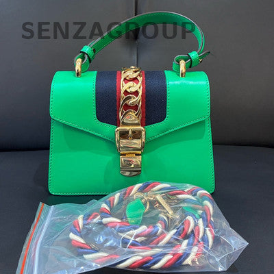 Gucci Dionysus Small Green Gold Chain Shoulder Bag Classic Women's