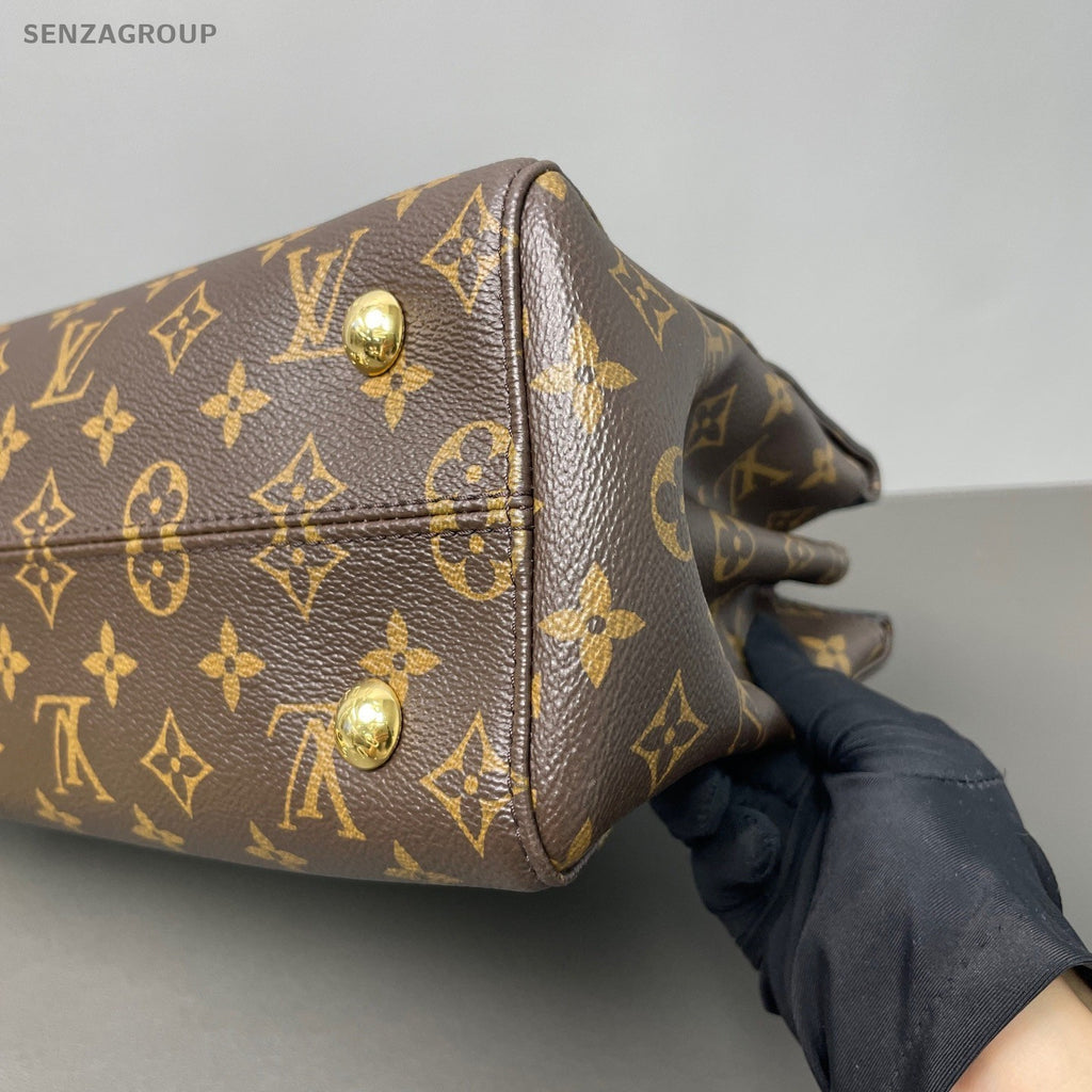 Louis Vuitton Venus Monogram Top Handle 2way Shoulder Handbag Brown Women