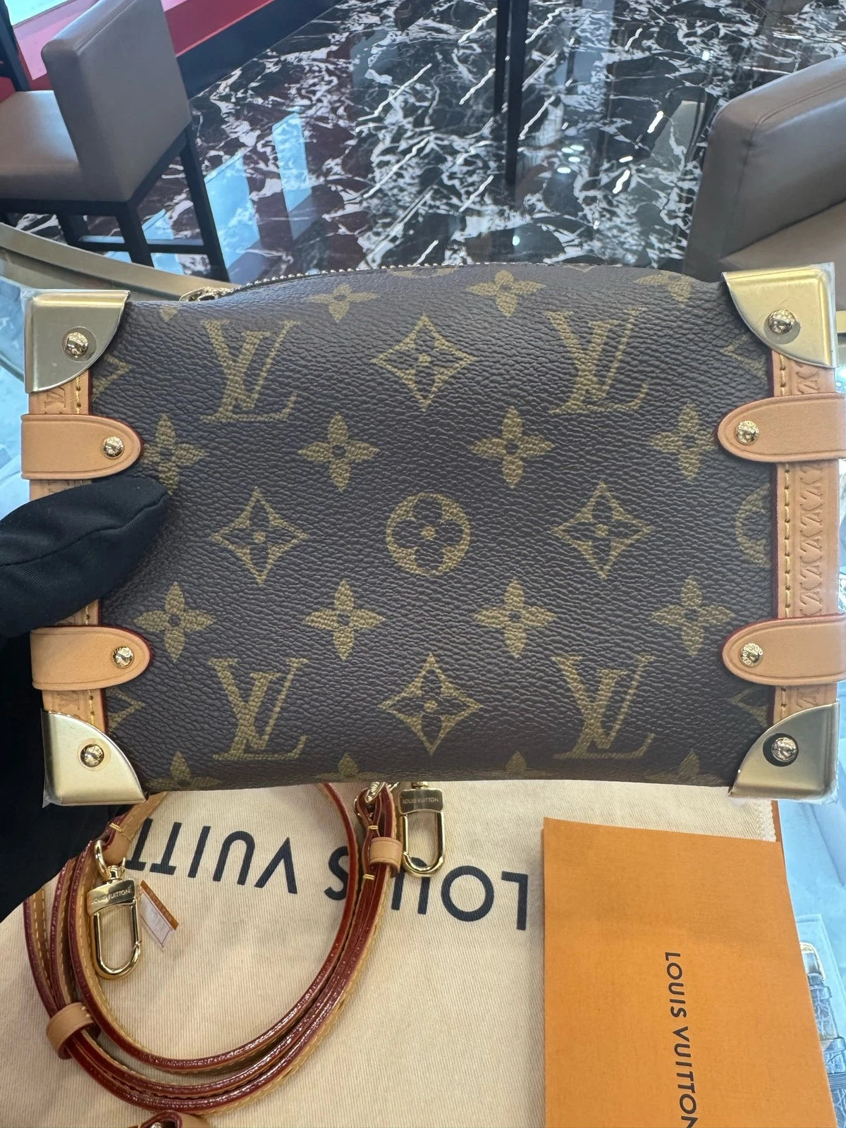 Louis Vuitton Women's Small Leather Shoulder Crossbody Bag