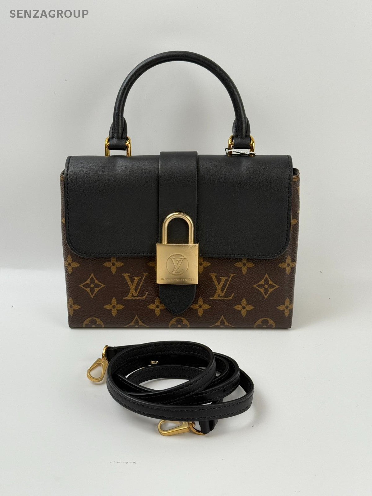 SJ0001  LOUIS VUITTON LOCK BB HANDLE BAG U