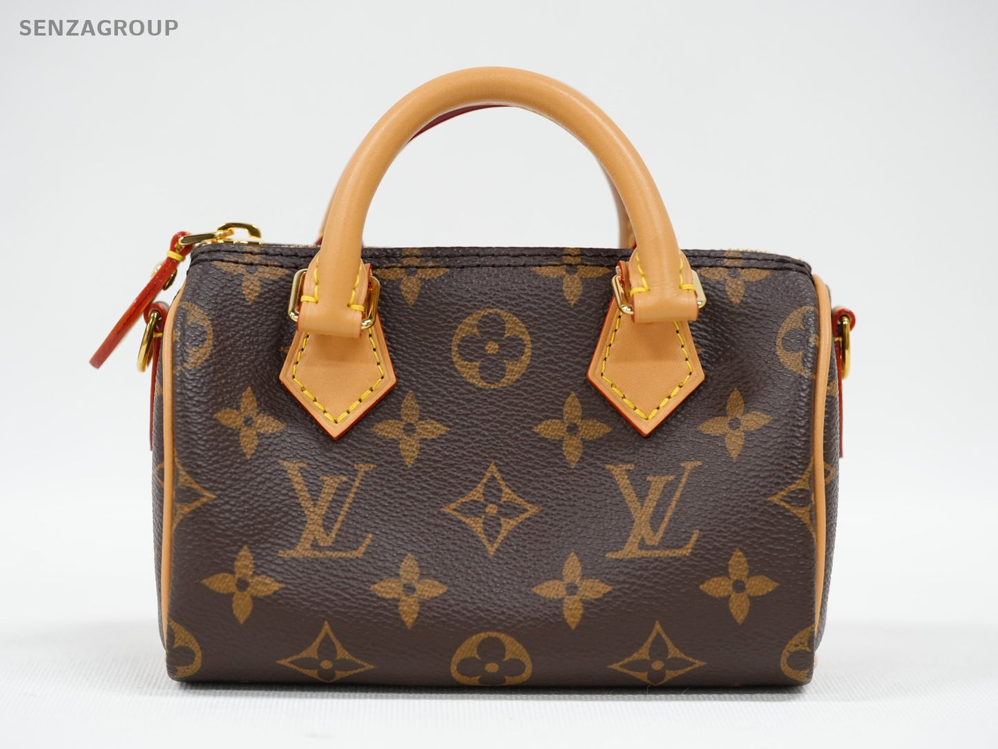 Louis Vuitton Monogram Nano Speedy 2way Shoulder Handbag Crossbody Women Classic