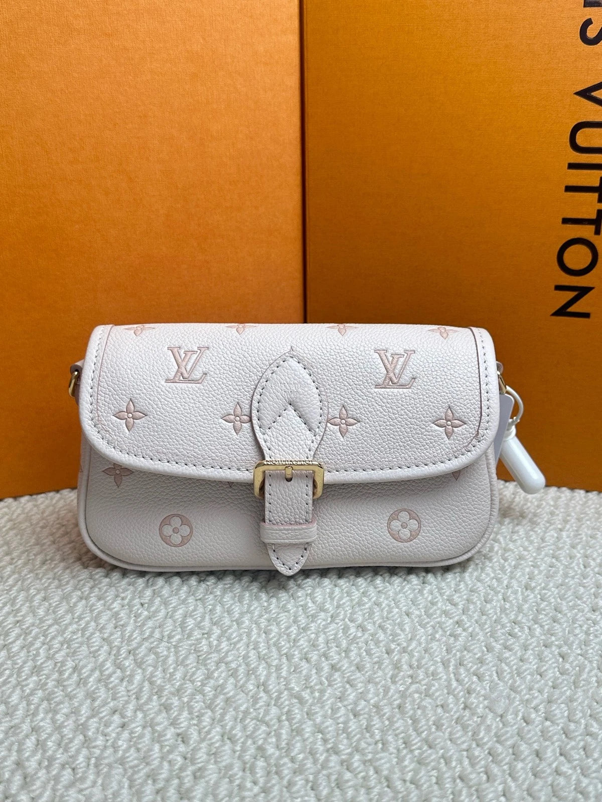 Louis Vuitton Strawberry Milk Nano Diane Monogram Shoulder Bag