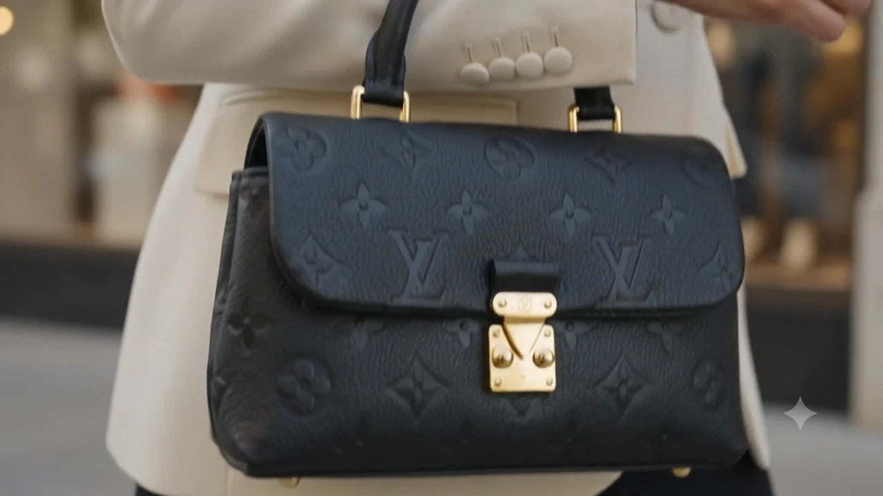 Louis Vuitton Nano Madeleine Monogram Empreinte Crossbody Excellent