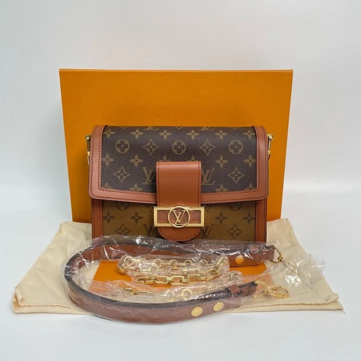 Louis Vuitton Daphne Medium Caramel Monogram Shoulder Bag For Women