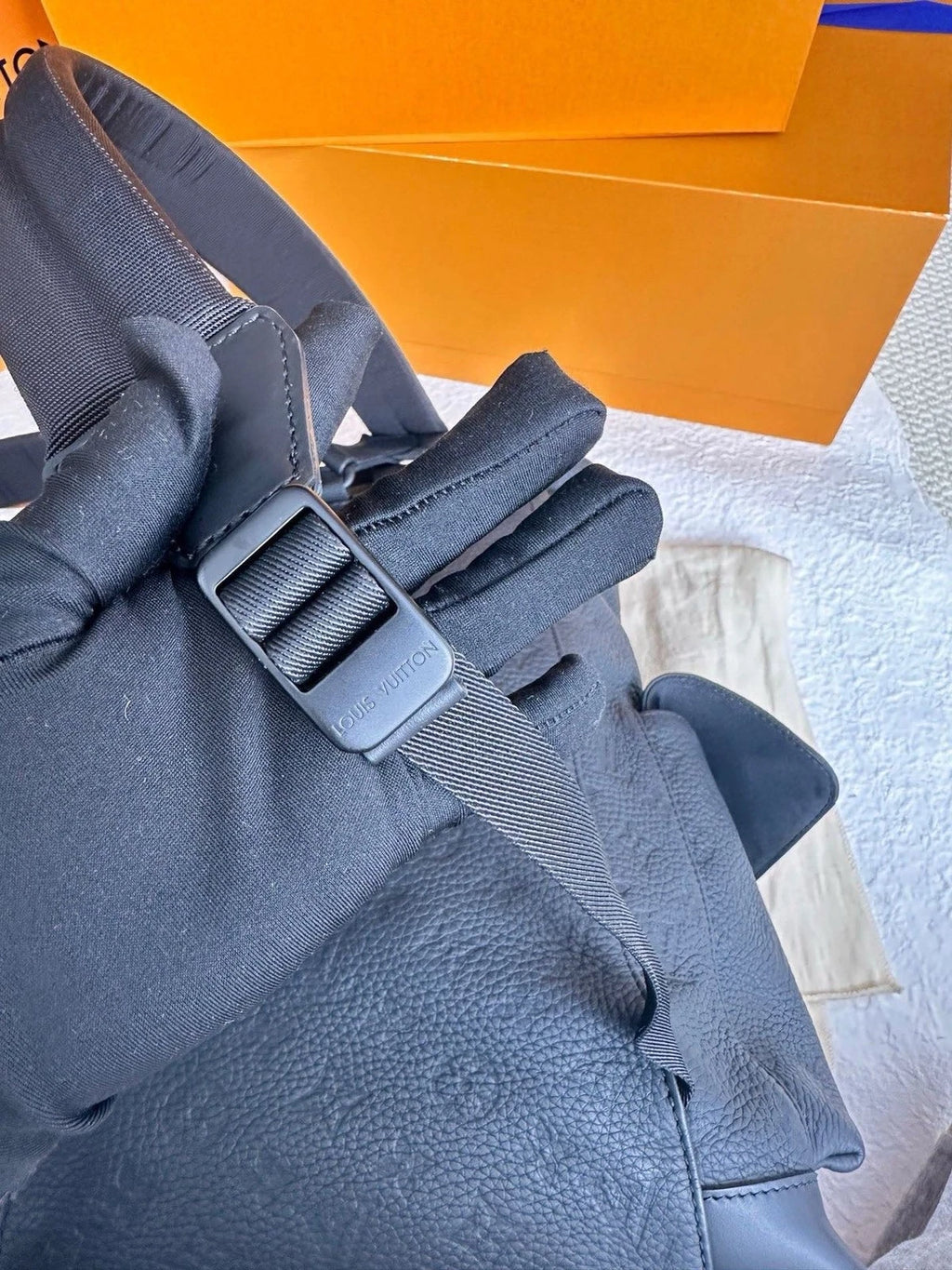 Louis Vuitton Black Christopher Small Backpack For Women