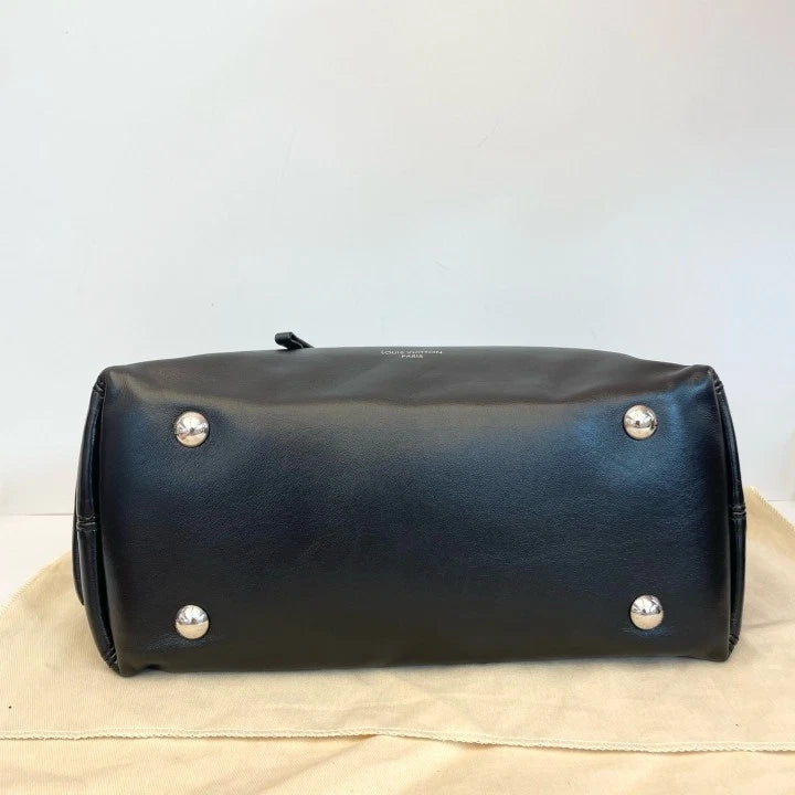 Louis Vuitton Carryall Small Black Tote Bag For Women