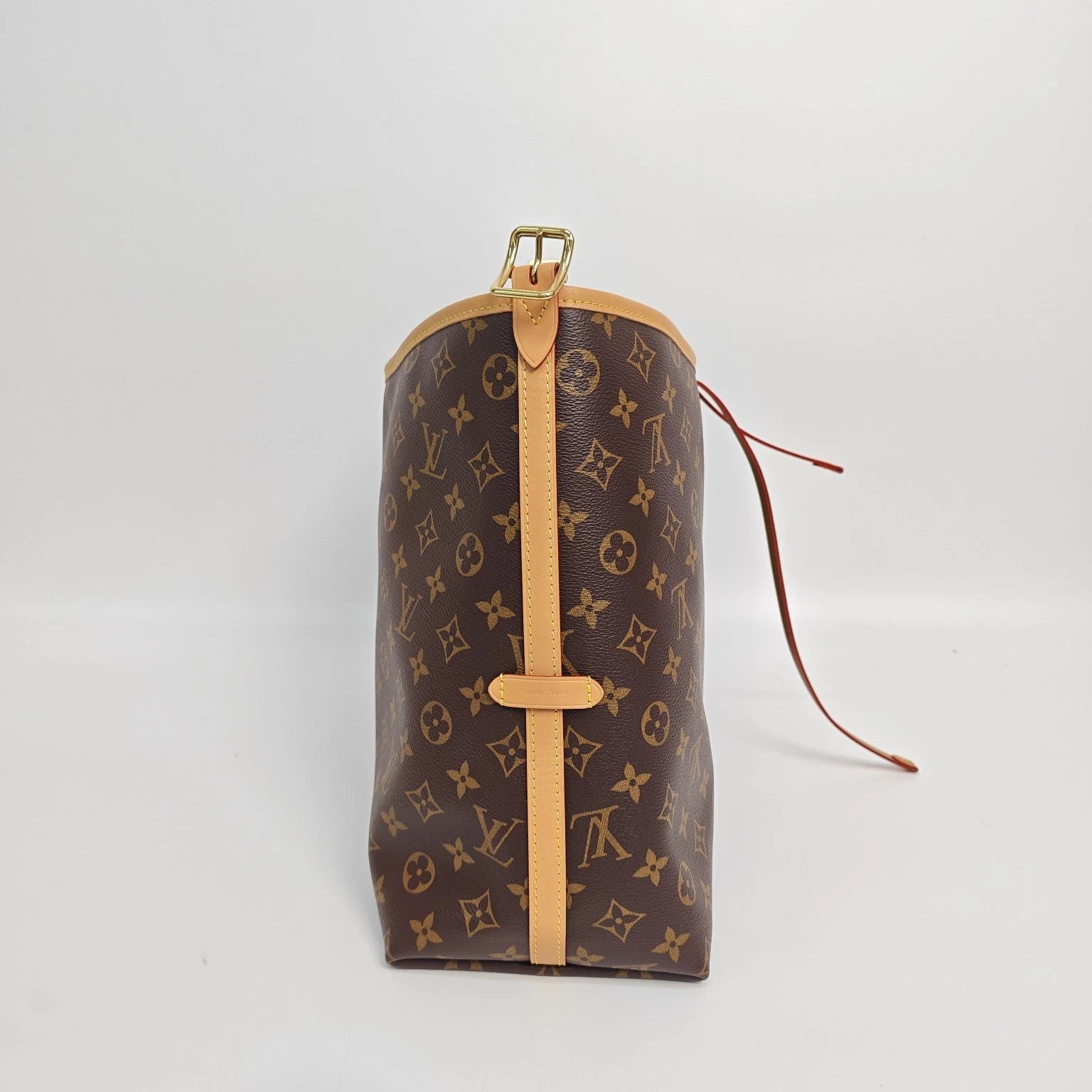 Louis Vuitton Carryall Monogram Canvas Tote Bag Excellent