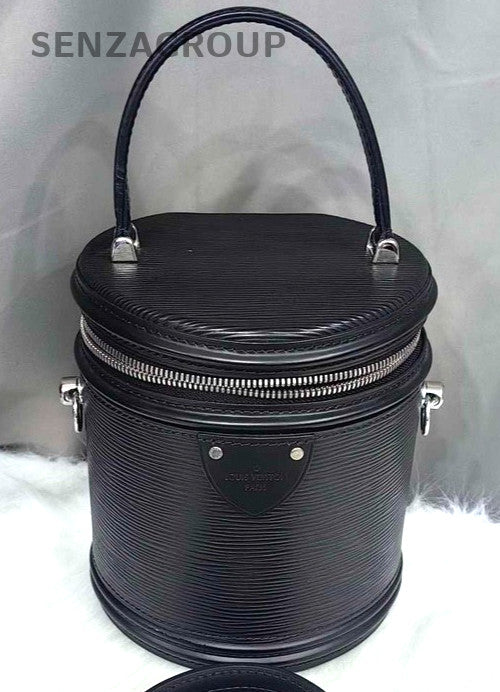 Louis Vuitton Cannes Epi Leather Top Handle 2way Shoulder bag Women Black