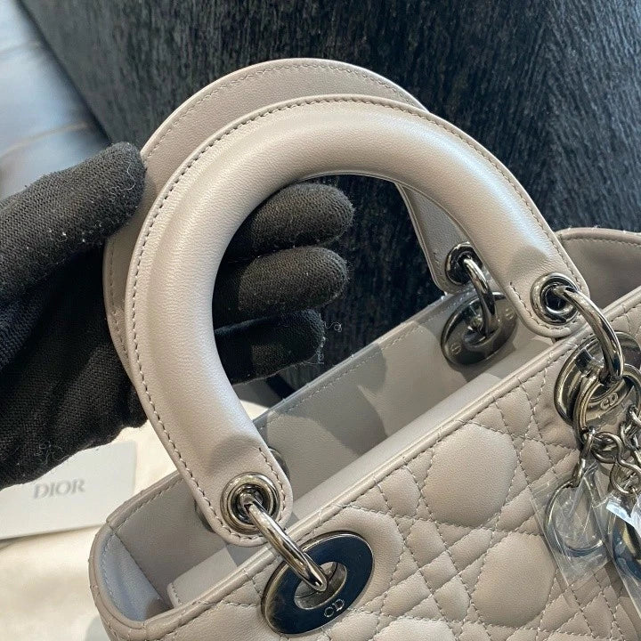 Dior Lady Dior Crossbody Top Handle Excellent