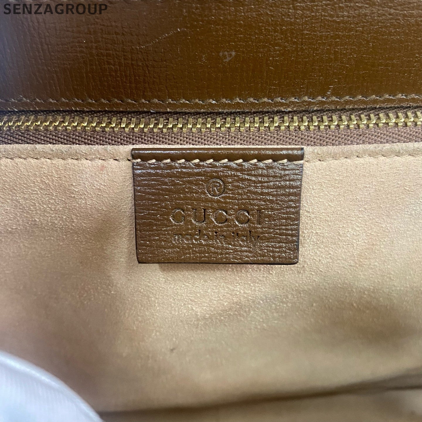 Gucci 1955 GG Supreme Horsebit Shoulder Crossbody Bag Unisex Classic