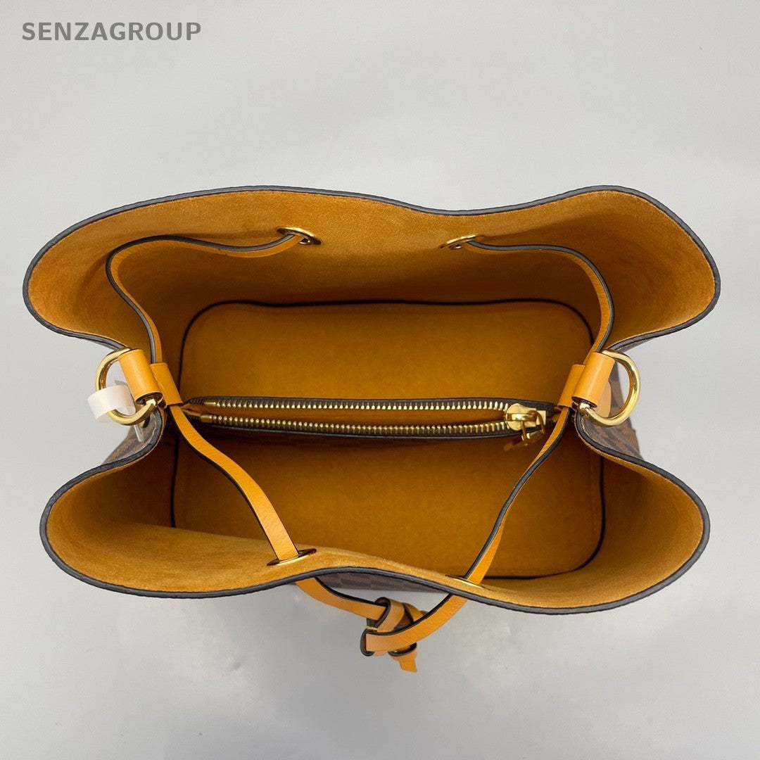 Louis Vuitton NéoNoé Damier Ebene Bucket Drawstring Shoulder bag Women Brown