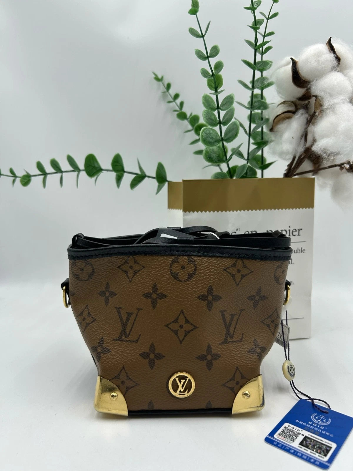 Louis Vuitton New Monogram Bucket Bag For Women