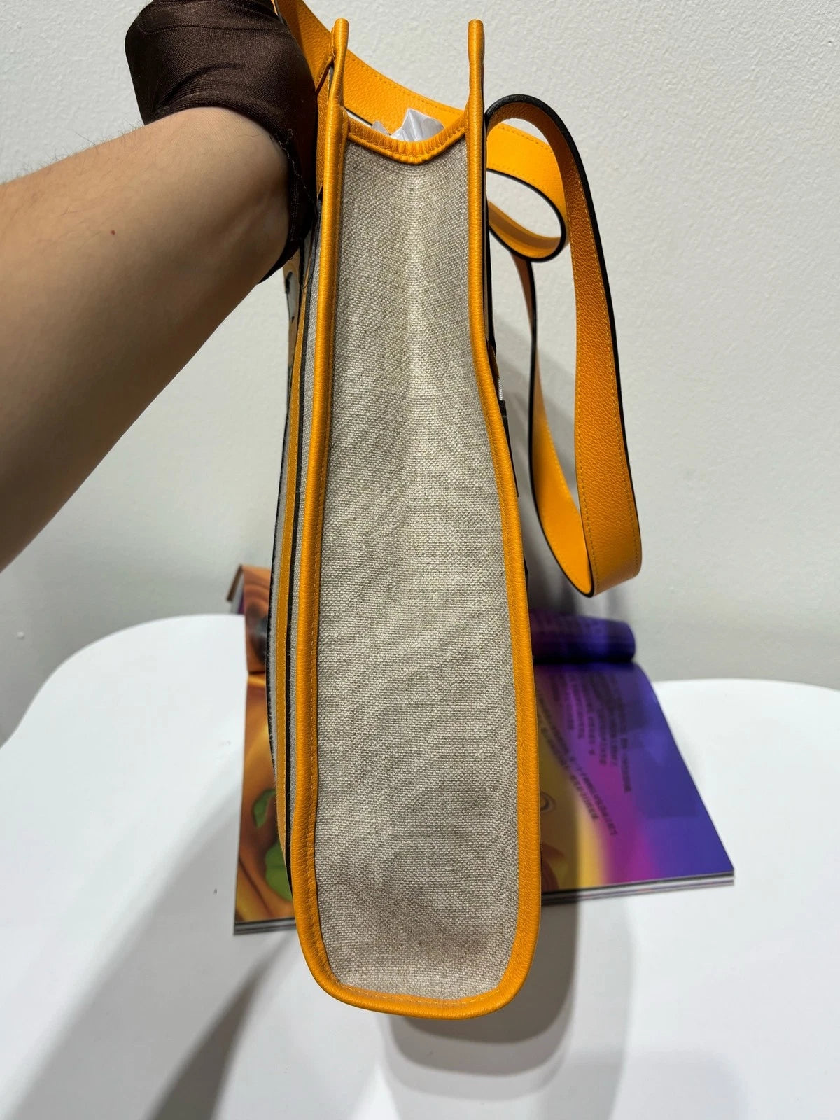 Hermes Petit H Dream Catcher Bell Tote Shoulder Handbag For Women