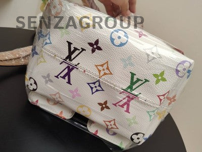 Louis Vuitton Vebice White Multicolor Backpack - Classic Women's Print