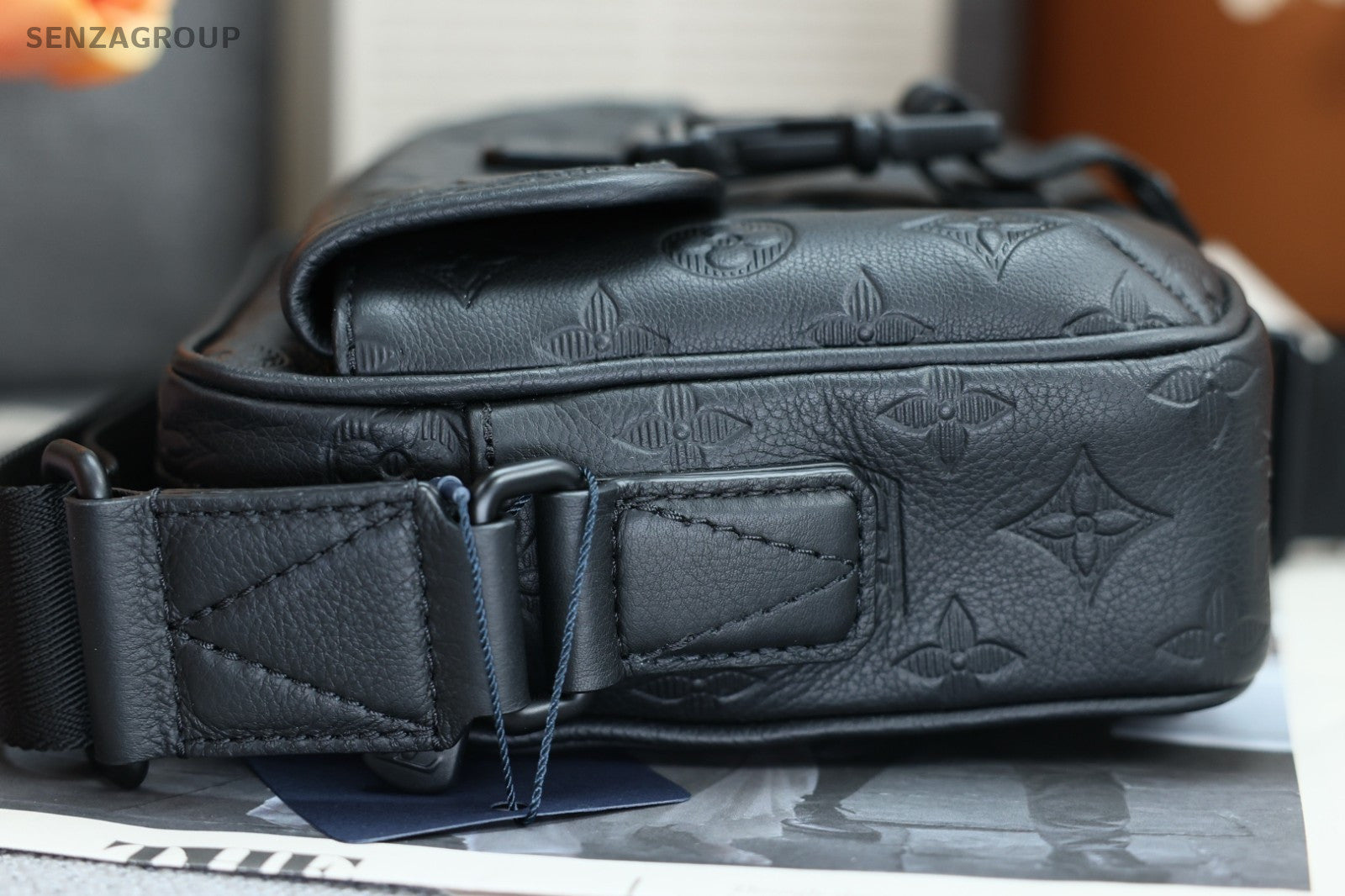Louis Vuitton Getaway Monogram Empreinte Shoulder bag All black Chip Version