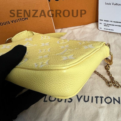 Louis Vuitton Monogram Yellow Gold Chain Mini Shoulder Bag