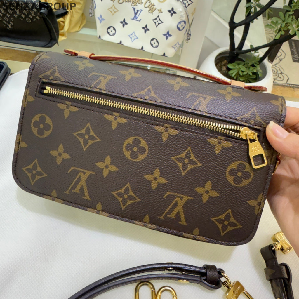 Louis Vuitton Monogram Pochette Metis Crossbody Bag Classic Women's