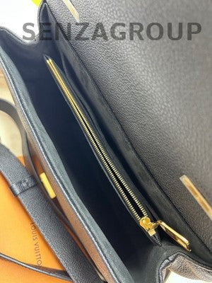 Louis Vuitton Madeleine MM Black Gold Monogram Shoulder Bag