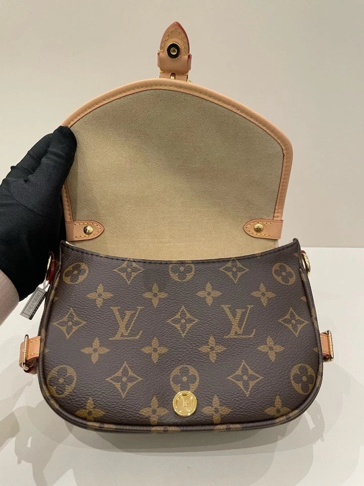 Louis Vuitton Twin Stars Canvas Shoulder Bag For Women
