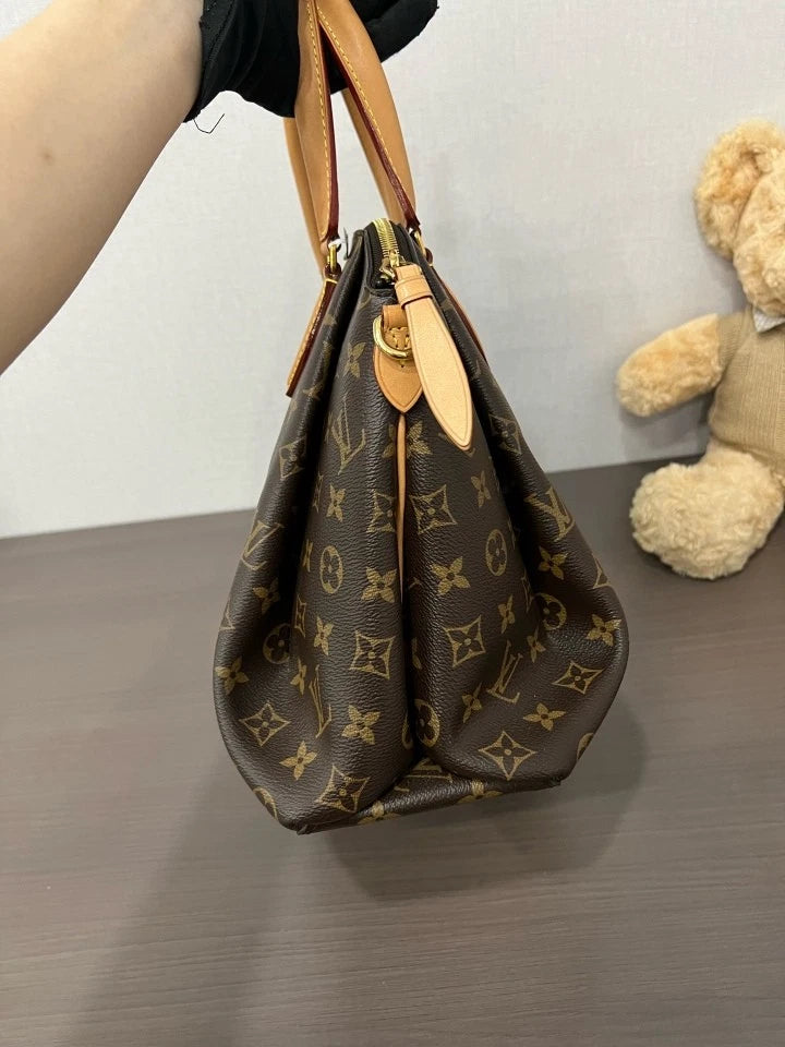 Louis Vuitton Monogram Canvas Rivoli Top Handle Bag For Women