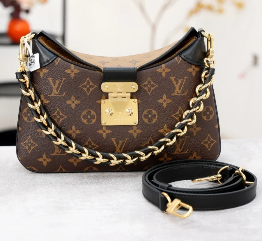 Louis Vuitton Twinny Monogram Shoulder Bag Crossbody Excellent