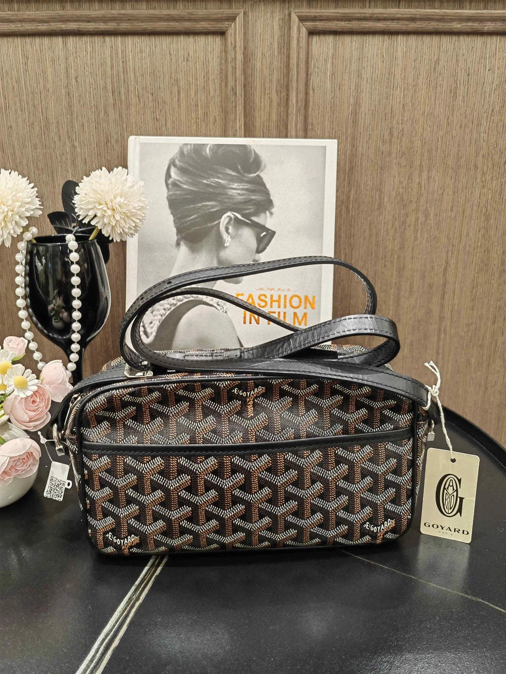 Goyard Y Monogram Canvas Crossbody Shoulder Bag For Women