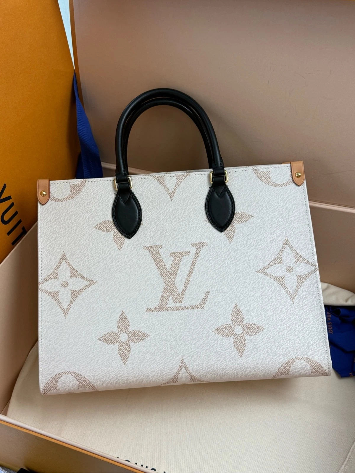 Louis Vuitton OnTheGo Medium Dune Tote Bag For Women