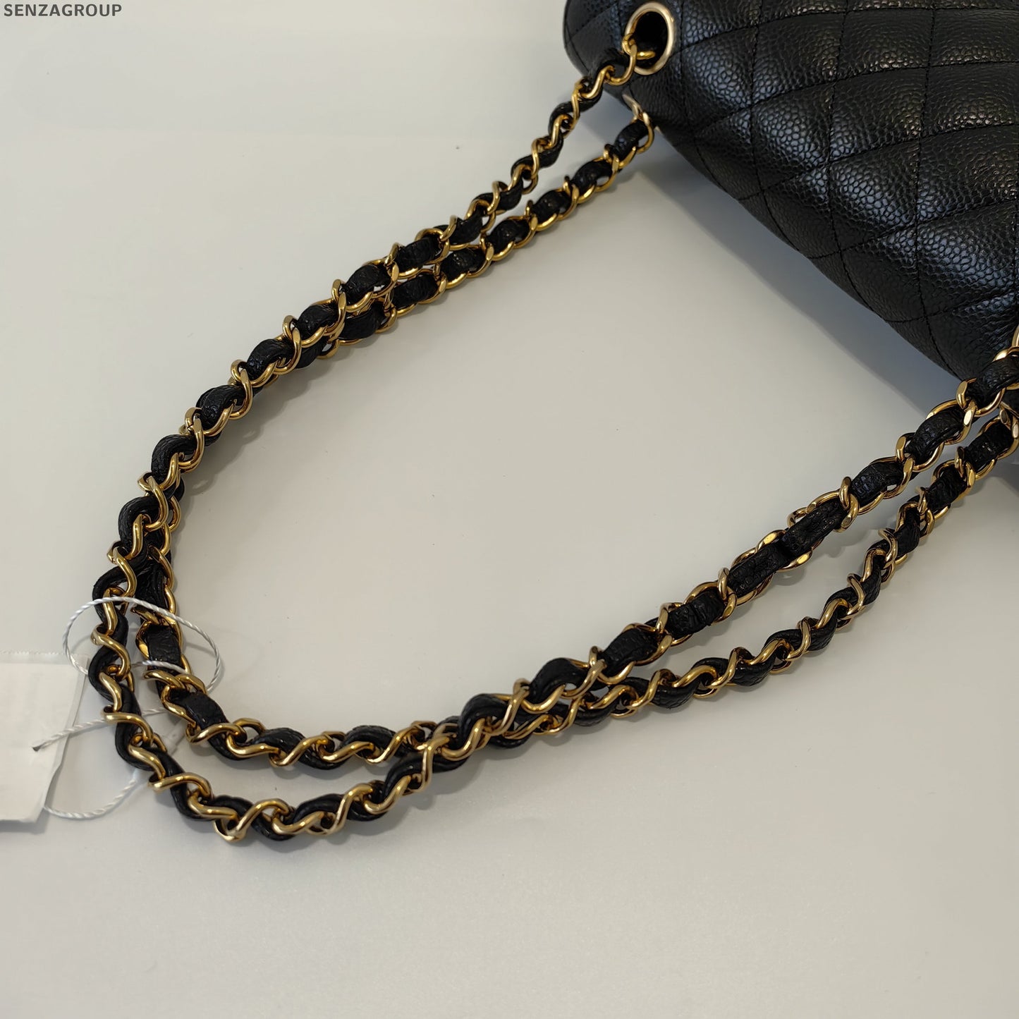 Chanel Classic Flap Black Caviar Small Chain Shoulder Crossbody Bag