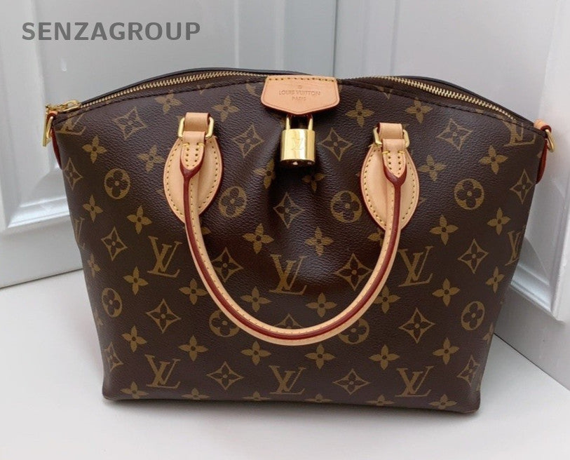 Louis Vuitton Boetie Monogram Handbag Crossbody Bag Women Brown Almost Brand new