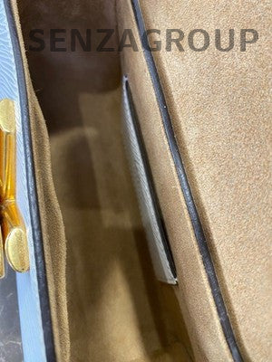 Louis Vuitton Twist Monogram Watercolor White Gold Tote Shoulder Bag
