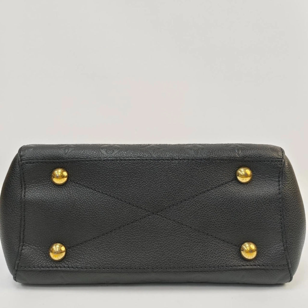 SJ0001 LV Louis Vuitton Montaigne BB Empreinte Black [Z]