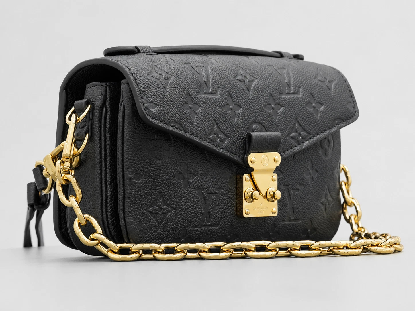 Louis Vuitton Pochette Metis East West Monogram Empreinte Handbag Shoulder Bag