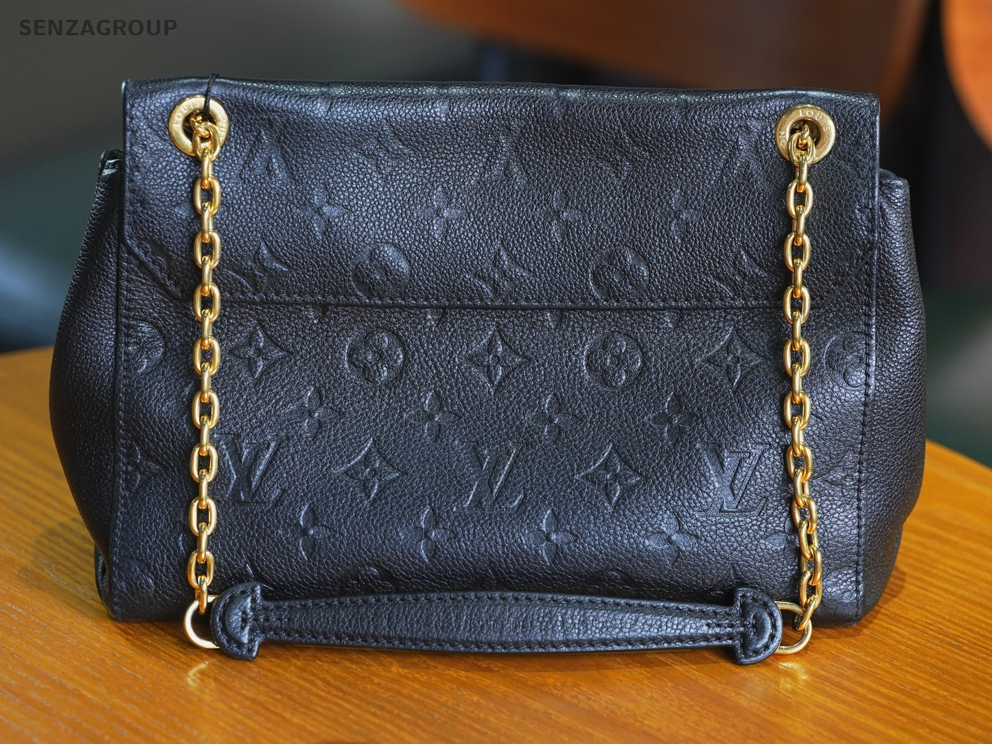 Louis Vuitton Monogram Empreinte Black Vavin MM Shoulder Bag Crossbody