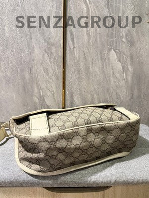 Gucci White Classic Fashion Shoulder Crossbody Bag for Women