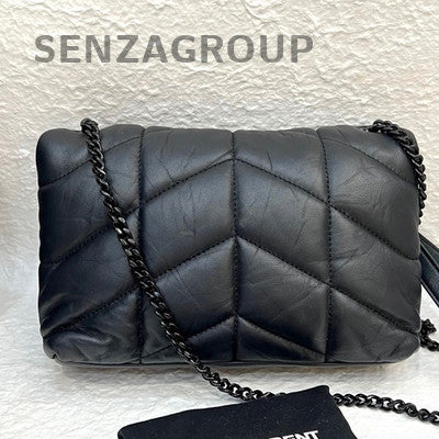 Saint Laurent Soblack Puffer Toy Small Chain Shoulder Bag - Classic Women's