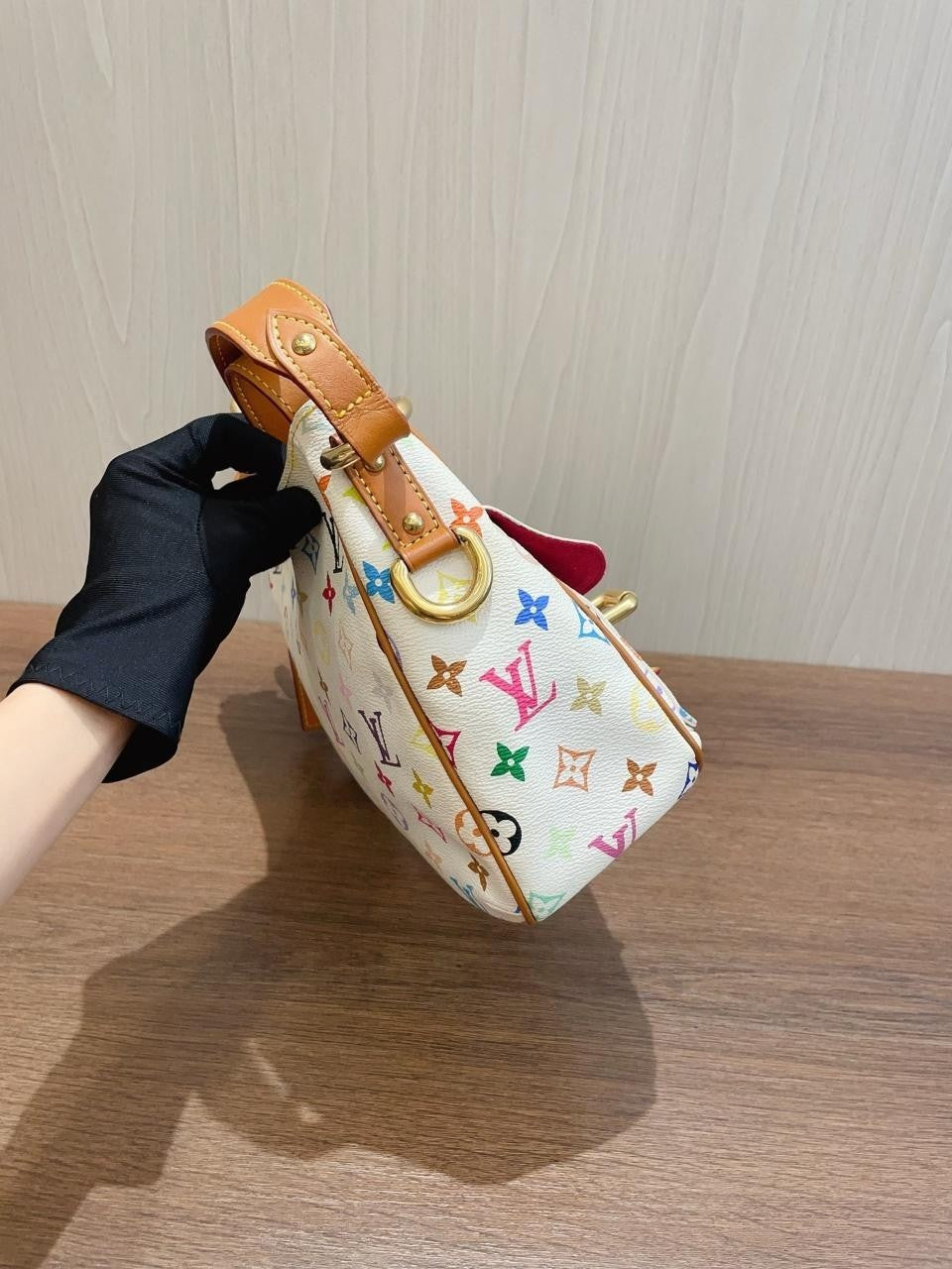 SJ0001 LV Lodge PM white multicolor【BF 12Z】