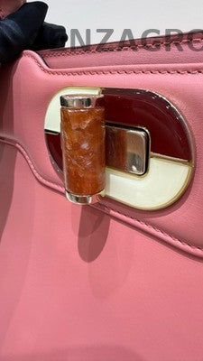 Bulgari Isabella Rossellini Pink Gold Women's Shoulder Bag Fashion