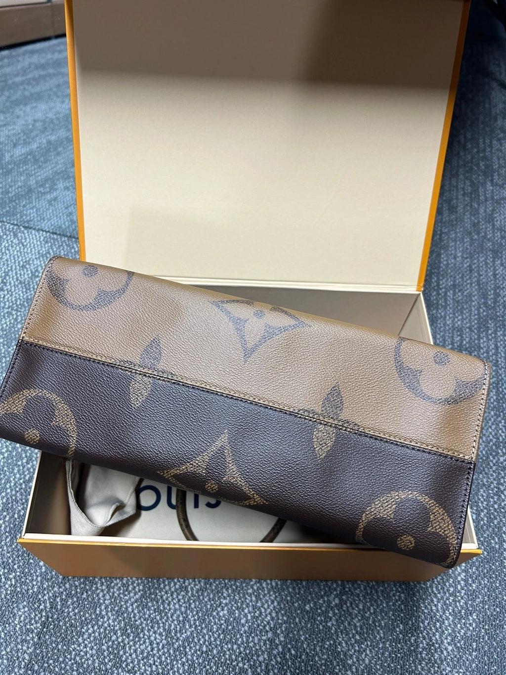 Louis Vuitton Canvas Monogram Colorblock Medium Shoulder Handbag Excellent