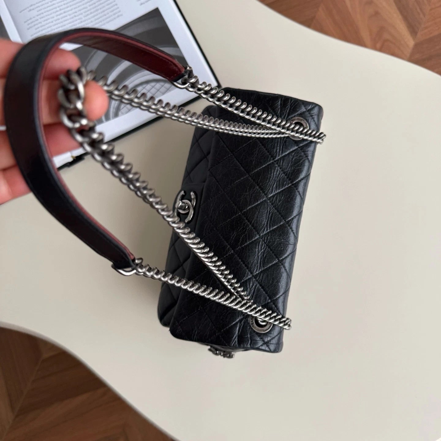 Chanel Mumbai Series Classic Flap Medium Shoulder Crossbody Bag