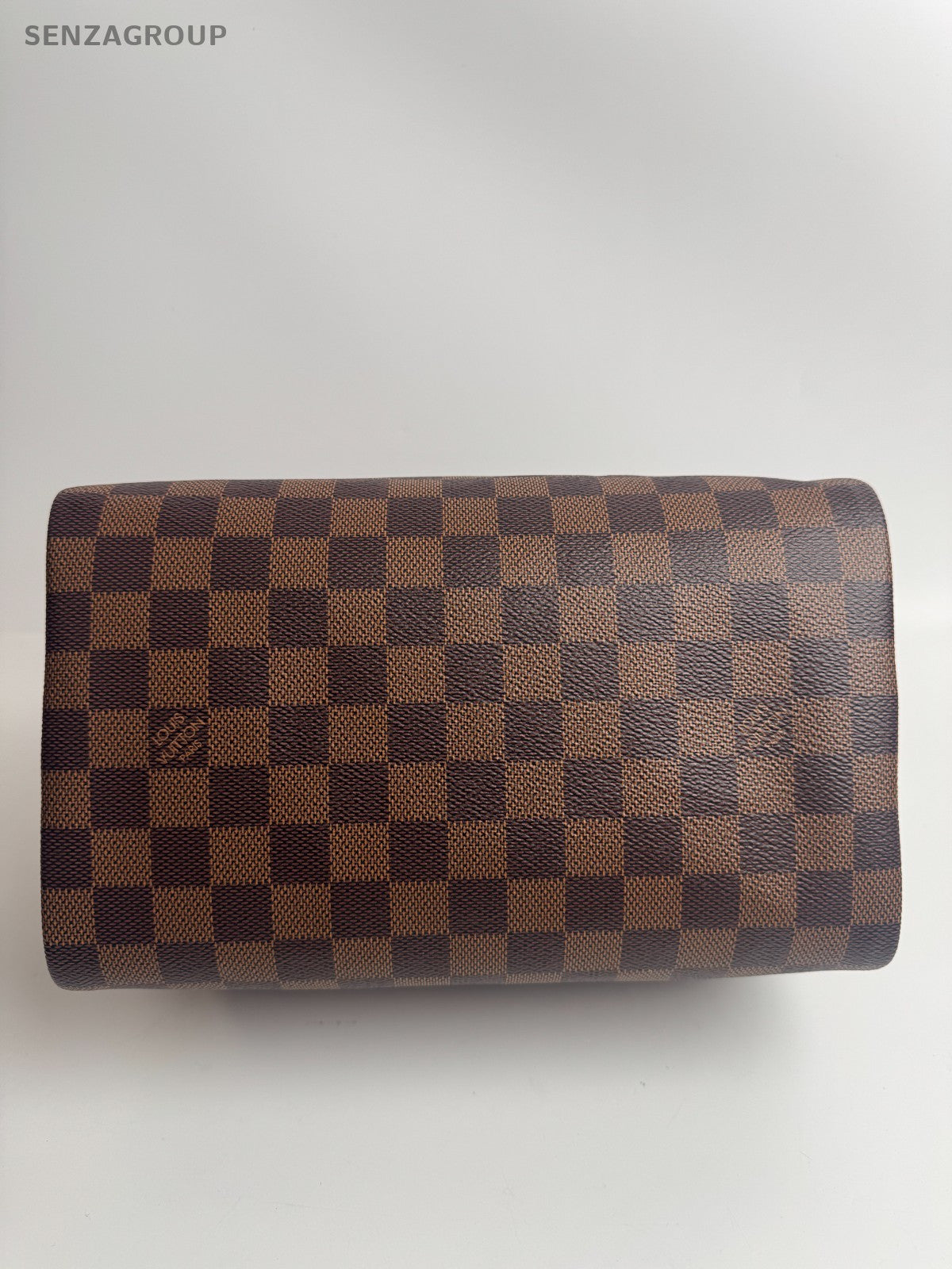 Louis Vuitton Speedy25 Damier Ebene 2WAY Shoulder Handbag Brown Women Classic