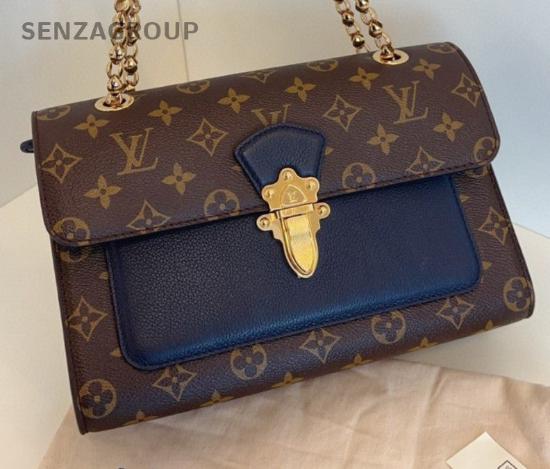 Louis Vuitton Victoire Monogram Chain Strap Shoulder bag Crossbody Women