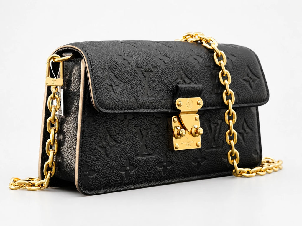 Louis Vuitton Pochette Metis East West Monogram Empreinte Chain Shoulder Bag