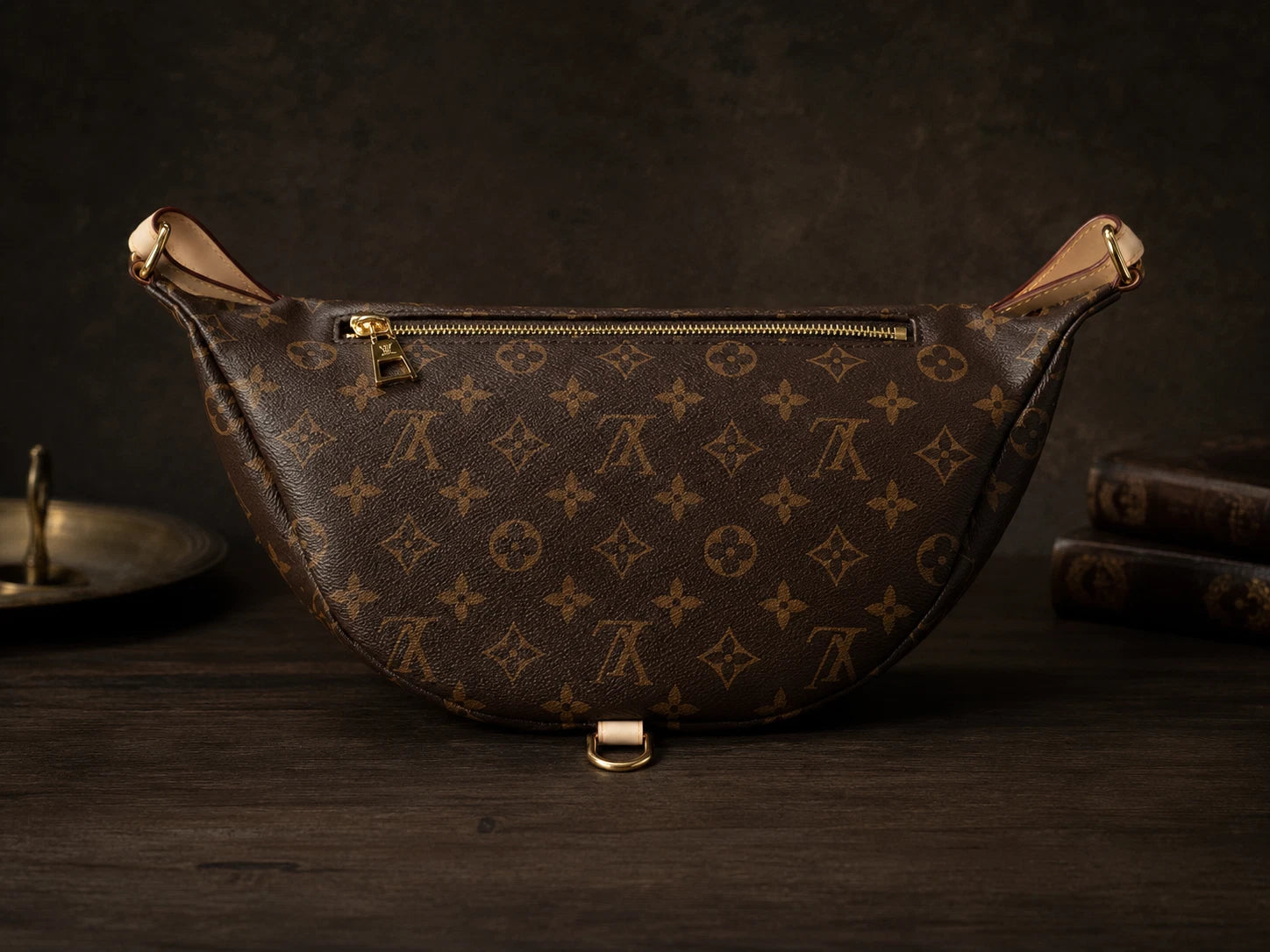 Louis Vuitton Bumbag Monogram Canvas Crossbody Excellent