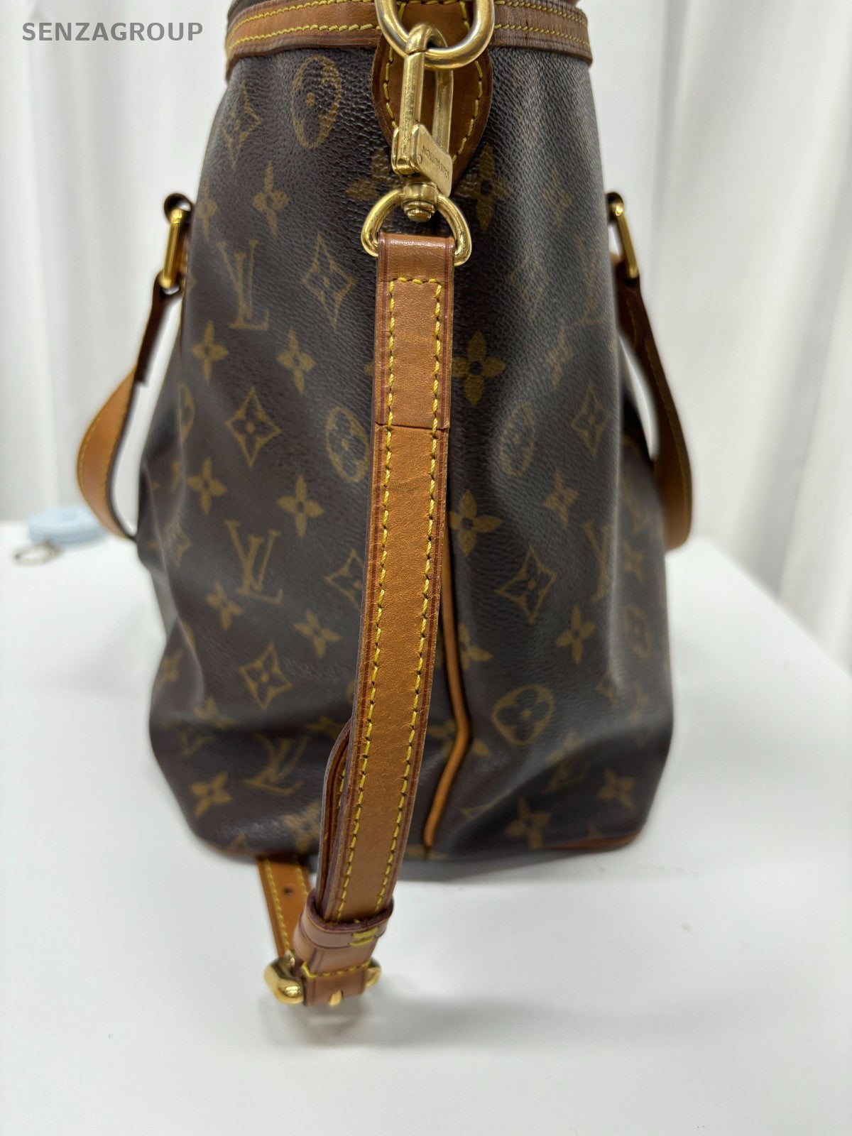 Louis Vuitton Monogram Palermo MM 2way Shoulder bag tote Brown