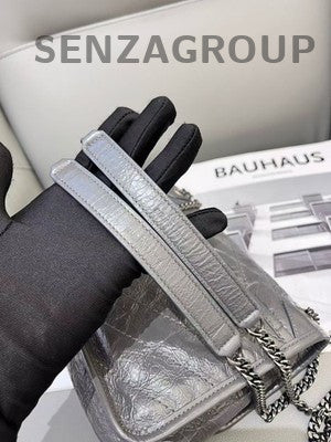 Saint Laurent Small Niki Bag Grey Chain Strap Classic Fashion Women