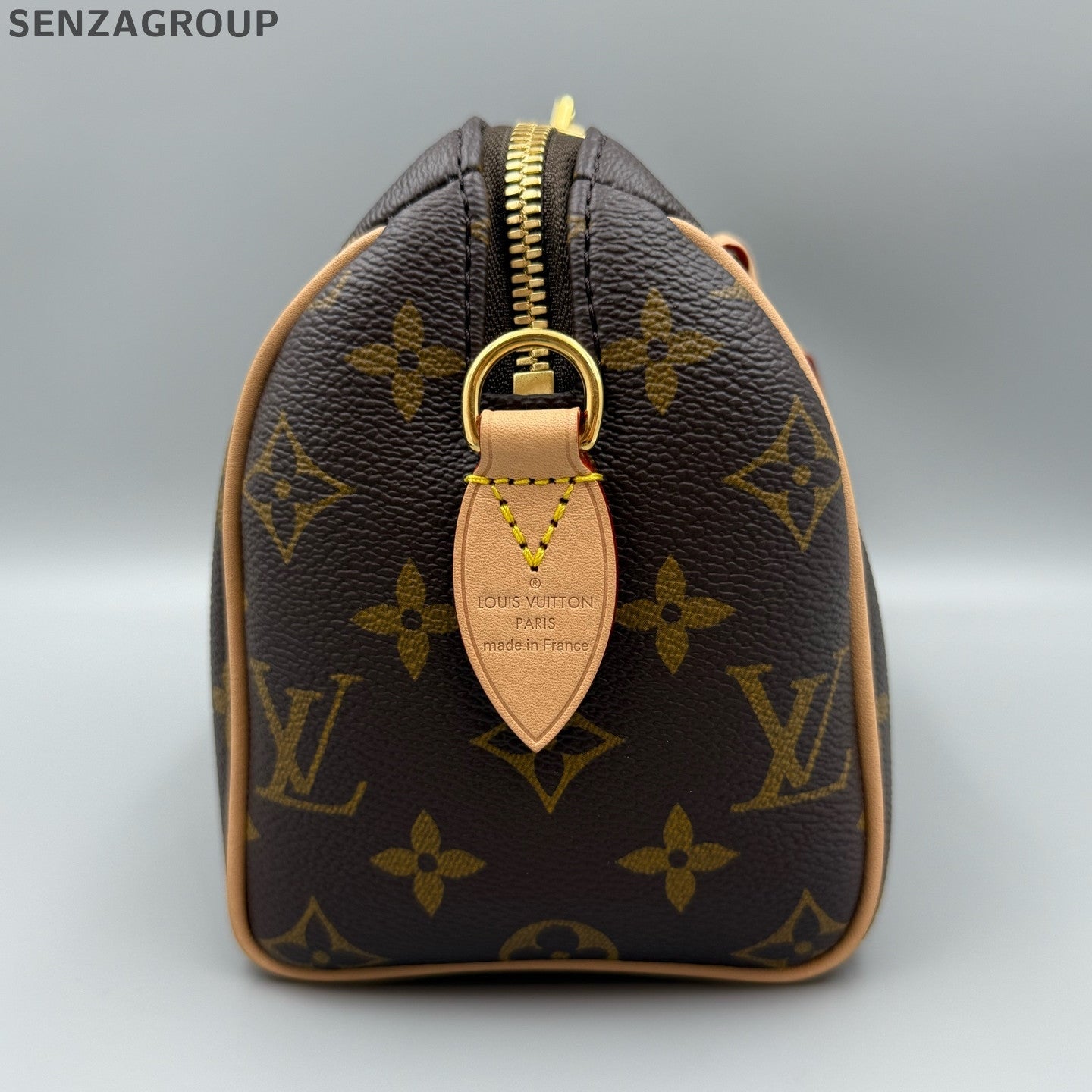 Louis Vuitton Speedy 20 Monogram Handbag Brown Classic Women's Bag